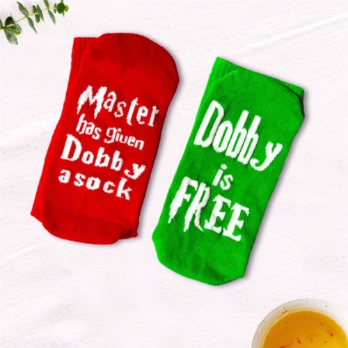 Высокие носки Гарри Поттер Dobby is free